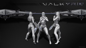Valkyrie Promo wall